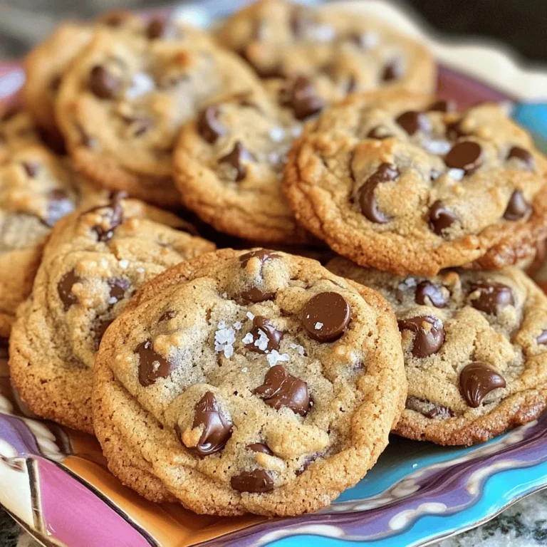 - 2 1/4 cups all-purpose flour - 1 teaspoon baking soda - 1 teaspoon salt - 1 cup unsalted butter, softened (2 sticks) - 3/4 cup granulated sugar - 3/4 cup brown sugar, packed - 1 teaspoon pure vanilla extract - 2 large eggs - 2 cups chocolate chips - 1/2 cup chopped walnuts or pecans (optional) It’s essential to measure your ingredients accurately. Too much flour can make your cookies dry. Use a spoon to scoop flour into your measuring cup. Then level it off with a knife for the right amount. For brown sugar, pack it tightly into your cup. This helps to keep the cookies chewy. Feel free to get creative! You can add 1/2 cup of chopped walnuts or pecans for a crunchy twist. If you love coconut, try adding 1/2 cup of shredded coconut. You can even mix in a few dried fruits like cranberries or cherries for a fruity kick. Tailor your cookies to your taste! First, preheat your oven to 350°F (175°C). This step is key for even baking. While the oven warms up, line two baking sheets with parchment paper. This helps cookies not to stick. In a medium bowl, mix the dry ingredients. Combine 2 1/4 cups of all-purpose flour, 1 teaspoon of baking soda, and 1 teaspoon of salt. Whisk these together well. This ensures the baking soda spreads evenly. Now, in a large mixing bowl, cream your butter and sugars. Use 1 cup of softened unsalted butter, 3/4 cup of granulated sugar, and 3/4 cup of packed brown sugar. With a hand mixer or stand mixer, mix on medium speed for 2 to 3 minutes. You want it light and fluffy. Next, add 1 teaspoon of pure vanilla extract to your creamed mixture. Then, add 2 large eggs, one at a time. Beat well after each egg. This step helps the mixture stay smooth and creamy. Gradually add your dry mixture to the wet ingredients. Mix on low speed until everything is just combined. Be careful not to overmix. This keeps your cookies soft. Using a spatula, fold in the chocolate chips. You can use 2 cups of semi-sweet or dark chocolate chips. If you want, add 1/2 cup of chopped walnuts or pecans for crunch. Mix until well distributed. Now it’s time to shape the cookies. Use a tablespoon or cookie scoop to drop rounded balls of dough onto your baking sheets. Space them about 2 inches apart. This helps them spread out while baking. Place your baking sheets in the preheated oven. Bake for 9 to 11 minutes. Look for golden brown edges and soft centers. This is the perfect cookie texture. Once baked, take the sheets out of the oven. Let the cookies cool on the sheets for 5 minutes. Then, transfer them to wire racks to cool completely. This keeps them from getting soggy. To get that perfect cookie texture, focus on mixing. Cream the butter and sugars well. This step adds air, making your cookies light and fluffy. When you add the eggs, beat them in one at a time. This helps keep the dough smooth. Mix your dry ingredients well too. Combine the flour, baking soda, and salt in a bowl. This ensures even rise and flavor. When you mix the wet and dry ingredients, do it slowly. Stop mixing as soon as you see no dry flour. Overmixing can lead to tough cookies. For a flavor boost, use good quality chocolate chips. Choose semi-sweet or dark based on your taste. You can also add a pinch of sea salt on top before baking. This brings out the chocolate flavor even more. Try adding walnuts or pecans for crunch. They give a nice contrast to the soft cookie. You can also mix in a little cinnamon for warmth. Just a half teaspoon can make a big difference. One common mistake is not preheating the oven. Always preheat to 350°F before baking. This helps your cookies bake evenly. Make sure to space the dough balls at least 2 inches apart. They spread while baking, and you want them to have room. Lastly, watch the baking time. Take them out when the edges are golden but the centers look soft. They will continue to cook as they cool. {{image_4}} You can get creative with your chocolate choices. The classic recipe calls for semi-sweet chocolate chips. However, you can swap them out for dark chocolate chips if you want a richer taste. You can also try milk chocolate for a sweeter cookie. If you are feeling adventurous, mix different types of chocolate together. This gives each bite a unique flavor. If you need a gluten-free version, you can easily adapt the recipe. Use gluten-free all-purpose flour instead of regular flour. Make sure the flour blend has xanthan gum; it helps with texture. The rest of the ingredients can stay the same. Your cookies will taste just as good, and everyone will love them. You can make this recipe vegan too. Replace the butter with coconut oil or a vegan butter substitute. For the eggs, use flaxseed meal or applesauce. Mix 1 tablespoon of flaxseed meal with 2.5 tablespoons of water for each egg. This helps bind the ingredients without any animal products. The cookies will still turn out soft and delicious, perfect for anyone, vegan or not! To keep your cookies fresh, store them in an airtight container. You can use a cookie jar or a plastic container with a tight lid. Line the bottom with parchment paper to help absorb moisture. This small step keeps your cookies soft and tasty. If you add nuts, they may lose their crunch over time. So, keep them separate if you want that texture. You can freeze your cookies for later. First, let them cool down completely. Then, place them in a single layer on a baking sheet. Freeze them for about an hour. After that, transfer the frozen cookies into a zip-top bag. This method prevents them from sticking together. You can freeze the dough too! Just scoop it into balls, freeze, and store in a bag. Bake them fresh whenever you crave cookies. Your cookies can last about a week at room temperature. If you store them in the fridge, they can stay good for up to two weeks. When frozen, they remain fresh for up to three months. Always check for any signs of spoilage. If they look or smell off, it's best to toss them. Follow these tips to enjoy your perfect chocolate chip cookies for as long as possible! To make chewy cookies, use more brown sugar than white sugar. Brown sugar has molasses, which adds moisture. You can also chill the dough for 30 minutes. This helps the cookies stay thick. Bake them just until the edges are golden and the center is soft. Yes, you can substitute some ingredients. If you need a dairy-free option, use margarine instead of butter. For a gluten-free version, try a gluten-free all-purpose flour. If you want less sugar, reduce the granulated sugar but keep the brown sugar for moisture. Cut the butter into small cubes and place it in a bowl. Let it sit at room temperature for about 10-15 minutes. You can also microwave it briefly—just 5-10 seconds on low power. Watch it closely to avoid melting. To make your cookies pop, sprinkle a pinch of sea salt on top before baking. You can also add colorful chocolate chips or use a mix of dark and white chocolate. Arrange them on a pretty plate for serving. If the dough is too dry, add a tablespoon of milk at a time until it comes together. If it’s too wet, sprinkle in a bit more flour until it firms up. Always mix gently to maintain the cookie's texture. Check your cookies after 9 minutes. They should have golden edges and a soft center. If they look too shiny or wet in the middle, give them a minute more. They will continue to cook as they cool on the baking sheet. You now have a complete guide to making delicious chocolate chip cookies. We covered the key ingredients, step-by-step instructions, and useful tips to avoid mistakes. You can also explore different variations and learn the best storage methods. Remember, baking is an art and a science. Follow these steps, and you'll create cookies that everyone loves. Enjoy your baking journey and share your tasty results!