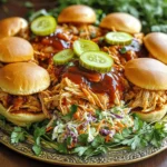 - 2 lbs boneless, skinless chicken breasts - 1 cup of your favorite BBQ sauce - 1/2 cup chicken broth The chicken is the star of the show. Choose high-quality, boneless, and skinless chicken breasts. These cook up tender and juicy. The BBQ sauce adds that sweet, smoky flavor. You can pick your favorite kind. A bit of chicken broth keeps everything moist and enhances the taste. - 1 tablespoon apple cider vinegar - 1 tablespoon brown sugar - 1 teaspoon garlic powder - 1 teaspoon onion powder - 1/2 teaspoon smoked paprika - Salt and pepper, to taste These flavor enhancers elevate the dish. Apple cider vinegar gives a nice tang. Brown sugar adds sweetness that balances the BBQ sauce. Garlic powder and onion powder introduce depth. Smoked paprika provides a subtle smokiness. Don’t forget salt and pepper; they tie all the flavors together. - 12 slider buns - Coleslaw (optional, for topping) - Pickles (optional, for garnish) The slider buns are essential for serving. They hold all the goodness together. Coleslaw adds crunch and freshness, making the sliders more exciting. Pickles bring a tangy bite that contrasts well with the BBQ chicken. These toppings are optional but highly recommended for extra flavor. In a bowl, combine these ingredients: - 1 cup of your favorite BBQ sauce - 1/2 cup chicken broth - 1 tablespoon apple cider vinegar - 1 tablespoon brown sugar - 1 teaspoon garlic powder - 1 teaspoon onion powder - 1/2 teaspoon smoked paprika - Salt and pepper, to taste Stir everything together. This mixture will give your chicken great flavor. Next, place the chicken breasts in your slow cooker. Pour the sauce mixture over the chicken. Make sure each piece is well coated. Now, cover the slow cooker. Set it to cook on low for 6-8 hours or on high for 3-4 hours. The chicken is done when it feels tender and easily shreds. After the cooking time, take the chicken out. Use two forks to shred the chicken into bite-sized pieces. Return the shredded chicken to the slow cooker. Stir it well with the sauce. Let it warm up for another 15-20 minutes. To serve, scoop the pulled chicken onto each slider bun. If you want, add a spoonful of coleslaw and a pickle on top. Enjoy your sliders! To know when your chicken is done, look for an internal temperature of 165°F. You can use a meat thermometer to check this. The chicken should feel tender and pull apart easily. If it resists shredding, it may need more time in the slow cooker. For shredding, use two forks. Hold one fork in each hand and pull the chicken apart. This method works well for quick and easy shredding. You can also use a hand mixer on low speed. Just be careful not to overdo it. The best setting for most slow cookers is low for 6 to 8 hours. If you’re short on time, use high for 3 to 4 hours. Always check your slow cooker’s manual for specific settings. To prevent overcooking, avoid opening the lid during cooking. Each time you lift the lid, heat escapes. If your cooker has a timer, set it to stop cooking when it’s done. You can customize your sliders by adding different spices. Consider smoked paprika, cayenne pepper, or even a dash of hot sauce for heat. For BBQ sauce, try brands like Sweet Baby Ray’s or Stubb’s for great taste. Each brand has its unique flavor, so pick one that suits your taste. You can also blend sauces for a unique mix. {{image_4}} You can change the flavor by using different BBQ sauces. Each sauce brings a unique taste. For example, Kansas City sauce is thick and sweet. It often has molasses. On the other hand, Carolina sauce is vinegar-based and tangy. It works well if you like a little bite in your dish. Try mixing sauces too! A blend can take your sliders to a new level. If you want to mix things up, try different proteins. Turkey works great in this recipe. It has a mild flavor that absorbs BBQ sauce well. Pork is another tasty option. It adds a richer taste to your sliders. For a plant-based choice, use tofu. Just make sure to press it first to get rid of extra water. Each protein brings its own twist to the dish. Toppings can make your sliders even better. Try adding jalapeños for some heat. They give a nice kick. Cheese is another great choice. Melted cheddar or pepper jack can add creaminess. Avocado slices also work well, giving a rich texture. You can also add coleslaw on top for crunch. Experiment with different toppings to find your favorite mix! To store your pulled chicken sliders, first allow them to cool. Place the chicken in an airtight container. Use a separate container for the slider buns. Store both in the fridge. They will stay fresh for up to four days. Be sure to label each container with the date. This helps you keep track of freshness. If you want to freeze the pulled chicken, follow these steps. Cool the chicken completely before freezing. Put the chicken in a freezer-safe bag or container. Squeeze out as much air as you can. It can last for up to three months in the freezer. For the slider buns, you can wrap them in foil or plastic wrap. Freeze them as well, and they will last about three months, too. When it’s time to enjoy your sliders again, reheating is key. For the pulled chicken, use a saucepan over medium heat. Add a splash of water or chicken broth to keep it moist. Stir until heated through. If you’re reheating buns, wrap them in a damp paper towel and microwave for about 10 seconds. This keeps them soft and warm. Enjoy your delicious sliders without losing any flavor! Yes, you can! You can create a tasty pulled chicken without BBQ sauce. Try using a mix of honey mustard and a dash of hot sauce for a tangy flavor. Another option is to use a savory marinade, like teriyaki sauce or a garlic herb blend. This way, you get a different taste while keeping it moist and delicious. To add heat, use spicy BBQ sauce or add hot sauce to your mix. You can also sprinkle in cayenne pepper or crushed red pepper flakes while cooking. If you like a smoky heat, try adding chipotle powder for extra flavor. Adjust the amount based on how spicy you want it. You can easily scale down this recipe. Use 1 pound of chicken for about 6 sliders. Cut the other ingredients in half too. You can keep the same cooking time, but check the chicken for doneness sooner. This way, you can enjoy a smaller portion without wasting food. In this post, we explored how to make delicious Slow Cooker BBQ Pulled Chicken Sliders. We covered key ingredients, including chicken and flavor enhancers. I shared step-by-step instructions for cooking and shredding the chicken. You learned useful tips for perfect results and variations to try. Remember, you can customize your sliders with different toppings and sauces. Enjoy experimenting with flavors and sharing these tasty creations. Your slow cooker is now your best friend for easy, flavorful meals.