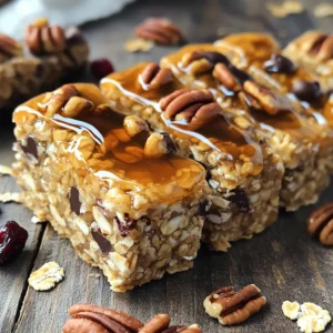 No-Bake Maple Pecan Energy Bars Simple and Healthy