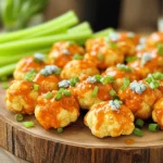 - 1 medium head of cauliflower - 1 cup all-purpose flour - 1 cup water - 1 cup buffalo sauce - 1 teaspoon garlic powder - 1 teaspoon onion powder - 1 teaspoon smoked paprika - Salt and pepper to taste - Chopped green onions - Blue cheese crumbles Choosing the right ingredients makes a big difference. The cauliflower is the star. It should be fresh and firm. Cut it into bite-sized florets for easy eating. The all-purpose flour helps create a nice batter. Mixing it with water gives it the right consistency. The spices add great flavor. Garlic powder brings warmth, while onion powder adds depth. Smoked paprika gives a nice hint of smokiness. Don’t forget salt and pepper to enhance everything. Buffalo sauce is key here. You can use store-bought or make your own. If you like it spicy, go for a hotter sauce. For a finishing touch, consider optional garnishes. Chopped green onions add a fresh crunch. Blue cheese crumbles offer a creamy contrast. Both elevate the dish and make it look beautiful. Enjoy your tasty snack delight! - Preheat Air Fryer to 400°F (200°C) - Enhance non-stick surface with olive oil or cooking spray Start by turning on your air fryer. Set the temperature to 400°F (200°C). This will help your bites get nice and crispy. Let it warm up for about 5 minutes. While the air fryer heats, lightly spray the basket with olive oil. This step keeps the cauliflower from sticking. - Combine flour, water, and spices in a bowl - Achieving the right consistency Grab a medium bowl and mix the flour and water. Add garlic powder, onion powder, and smoked paprika. Sprinkle in some salt and pepper. Whisk this mixture until it’s smooth. You want it to look like pancake batter. If it’s too thick, add a little more water. - Dipping florets in the batter - Allowing excess batter to drip off Take your cauliflower florets and dip them into the batter. Make sure each piece gets a good coat. Let any extra batter drip off. This keeps them from being too soggy when they cook. Place the battered florets on a plate. - Arranging florets in the air fryer basket - Air frying for the right time Now it’s time to cook! Carefully place the cauliflower florets in the air fryer basket. Make sure they are in a single layer. Don’t overcrowd them. If you have too many, cook in batches. Air fry the bites for 12 to 15 minutes. Remember to shake the basket halfway through. This helps them cook evenly. - Tossing cooked cauliflower in buffalo sauce - Additional air frying for crispy finish After the cooking time, check if they are golden and crispy. Transfer the bites to a clean bowl. Pour buffalo sauce over the hot florets. Gently toss them to coat well. For extra crispiness, return them to the air fryer. Cook for another 3 to 5 minutes. This will warm the sauce and create a crunchy finish. Enjoy your spicy buffalo cauliflower bites! To get the best crunch from your buffalo cauliflower bites, avoid overcrowding the air fryer. If you pack too many florets in, they won’t crisp up well. Instead, cook in batches if needed. This ensures each piece gets hot air all around it. Also, remember to shake the basket halfway through cooking. This simple move lets the bites flip and crisp evenly on all sides. Want to kick up the flavor? You can make your own buffalo sauce! Combine hot sauce, butter, and a bit of vinegar for that classic taste. Adjust the heat by adding more hot sauce or even a pinch of cayenne pepper for extra spice. If you prefer milder flavors, use less sauce or add honey for a touch of sweetness. Buffalo cauliflower bites taste great with dips. Ranch or blue cheese dressing complements the spice perfectly. To impress your guests, arrange them on a colorful platter. Throw in some crunchy celery sticks and sprinkle chopped green onions on top. A few blue cheese crumbles can add a gourmet touch! {{image_4}} You can make your buffalo cauliflower bites even more fun by trying new spice blends. Cajun seasoning adds a kick. Chipotle seasoning gives a smoky flavor. You can also add nutritional yeast to the batter. This gives the bites a cheesy taste without using dairy. If you want to switch things up, explore other sauces. Try barbecue sauce for a sweet twist. A sweet chili sauce adds heat and sweetness. Mix different sauces to create your own flavors. Sweet and spicy combinations make every bite exciting. You can easily adjust this recipe to fit your diet. For a gluten-free option, use almond or coconut flour instead of all-purpose flour. If you want a vegan option, skip any dairy in the batter. Just stick to plant-based ingredients for a tasty, inclusive dish. To keep your buffalo cauliflower bites fresh, place them in a sealed container. Use an airtight container to lock in moisture and flavor. Store them in the fridge for up to three days. If you want to keep them longer, consider freezing. I recommend using glass or BPA-free plastic containers. These materials help prevent odors and keep food safe. Choose containers that fit the amount of food you have. This minimizes air exposure and helps maintain crispness. For the best results, use your air fryer to reheat. Set it to 350°F and air fry for about 5 minutes. This method helps restore the original crispiness. Shake the basket halfway through for even heating. If you don’t have an air fryer, use a conventional oven. Place the cauliflower bites on a baking sheet. Bake at 350°F for 10 minutes, flipping halfway through to ensure they heat evenly. To freeze buffalo cauliflower bites, let them cool completely. Arrange them in a single layer on a baking sheet. Freeze until solid, then transfer to a freezer bag or container. This keeps them from sticking together. When you’re ready to enjoy them, no need to thaw. Preheat your air fryer to 350°F. Cook for about 8-10 minutes until heated through and crispy. If using an oven, bake at 375°F for 15-20 minutes. Enjoy your tasty snack! Buffalo cauliflower bites last about 3 to 5 days in the fridge. Store them in an airtight container. Keep them cool to maintain their taste and texture. However, they may lose some crispiness over time. Yes, you can make the batter ahead of time. Mix the flour, water, and spices and store it in the fridge. Just give it a quick stir before using. The batter may thicken, so you might need to add a little water to get the right consistency. These bites pair well with several sides. Here are some ideas: - Crunchy celery sticks - Carrot sticks - Ranch dressing - Blue cheese dressing - A fresh salad These add a nice crunch and complement the spicy flavor of the bites. The original recipe uses all-purpose flour, which contains gluten. To make these bites gluten-free, replace the flour with a gluten-free flour blend. This change keeps the texture similar while making it safe for gluten-sensitive eaters. To amp up the heat, try these tips: - Add cayenne pepper to the batter - Use extra hot buffalo sauce - Toss in red pepper flakes after cooking - Marinate the cauliflower in hot sauce before battering These options can turn up the spice and give you a flavorful kick! To sum it up, making buffalo cauliflower bites is fun and simple. You start with fresh cauliflower and a tasty batter of flour, water, and spices. Prepping your air fryer and cooking the bites gets you crispy, flavorful snacks. You can get creative with sauces and spices, making each batch unique. Now, with these tips and tricks in mind, you can enjoy a great snack that fits your taste. Happy cooking!