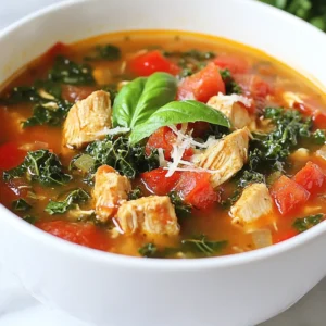 Tuscan Chicken Soup Hearty and Flavorful Meal Idea