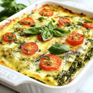 Italian Spinach Bake Flavorful and Easy Recipe