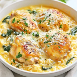 Creamy Smothered Chicken and Rice Delightful Dish