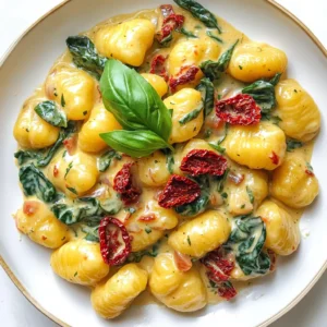 Sun Dried Tomato Gnocchi Skillet Flavorful Delight