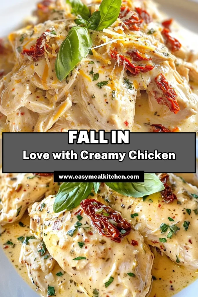 Discover the magic of this Slow Cooker Marry Me Chicken recipe! This creamy chicken with sun-dried tomatoes is the perfect way to impress your loved ones with an easy chicken dinner. Tender Parmesan chicken slow cooker style, it cooks effortlessly while you go about your day. Try this flavorful dish that’s sure to win hearts. Save this recipe and indulge in a cozy dinner tonight! #SlowCookerChickenRecipe #MarryMeChicken #EasyChickenDinner #ParmesanChickenSlowCooker
