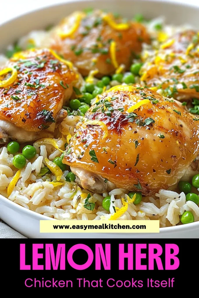 Discover a delicious slow cooker chicken recipe with this Lemon Herb Chicken and Rice! This easy slow cooker meal features tender chicken thighs cooked in a flavorful broth, perfect for those busy days. Enjoy the vibrant taste of lemon and herbs, all while making a healthy chicken recipe your family will love. Save this chicken and rice recipe for your next meal prep! #SlowCookerChickenRecipe #LemonHerbChicken #EasySlowCookerMeals #HealthyChickenRecipes