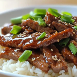 Mongolian Beef Flavorful and Simple Dinner Recipe