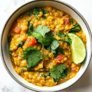 Red Lentil 30-Minute Dahl Quick and Flavorful Recipe