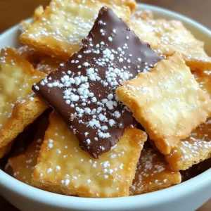Churro Saltine Toffee Deliciously Crunchy Treat