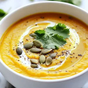Roasted Butternut Squash Soup Comforting and Warm Dish