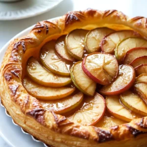 Puff Pastry Apple Tart Delightful Dessert Recipe