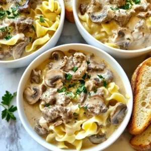Instant Pot Beef Stroganoff Deliciously Easy Recipe