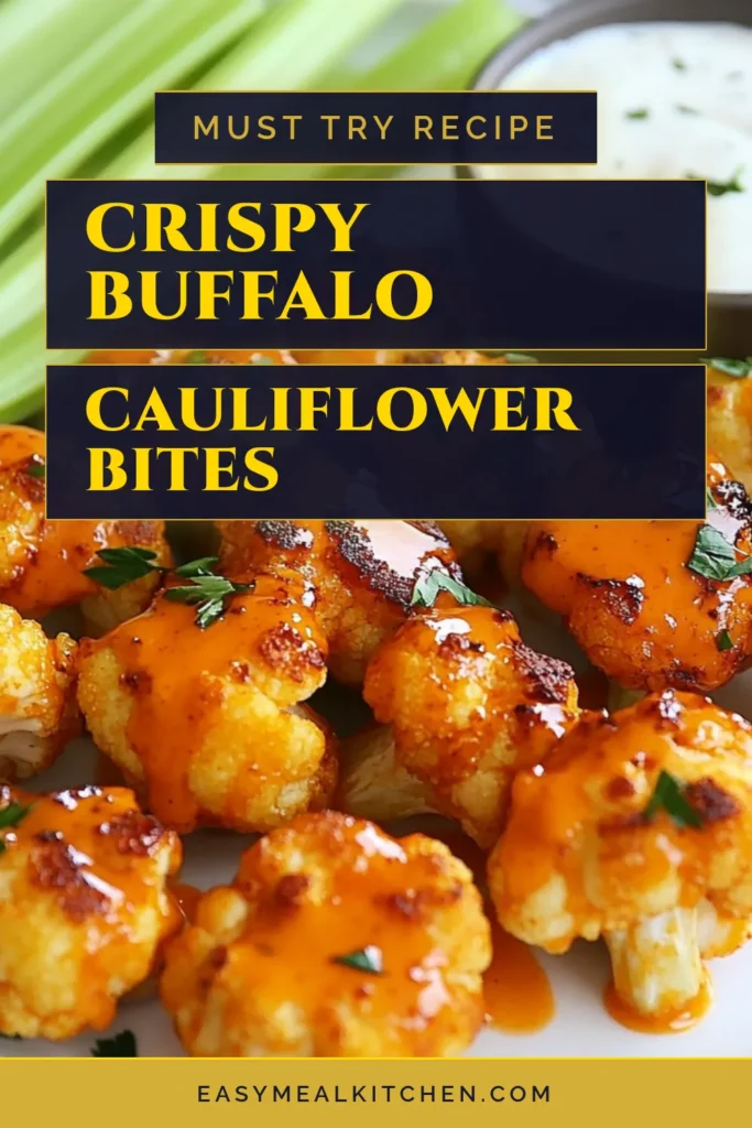 Discover the ultimate Air Fryer Buffalo Cauliflower Bites recipe that guarantees a spicy crunch without the guilt. These gluten-free cauliflower bites are perfect for a healthy snack or appetizer. Enjoy crispy, flavorful spicy cauliflower snacks that are simple to make and loaded with flavor. Try this healthy buffalo cauliflower recipe today and elevate your snacking game! Save this delicious idea! #AirFryerBuffaloCauliflower #GlutenFreeSnacks #HealthyFood #BuffaloCauliflowerBites