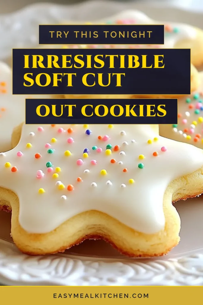 Discover the joy of baking with this easy sugar cookie recipe for soft cut-out sugar cookies! Perfect for any celebration, these delicious treats are customizable with festive cookie decorations to impress your loved ones. Learn how to make sugar cookies from scratch with the best sugar cookie dough recipe that guarantees softness. Save this recipe for your next baking adventure! #SugarCookies #Baking #CookieDecorations #HolidayBaking