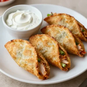 Buffalo Chicken Taquitos Flavorful and Crunchy Bites