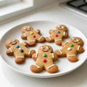Soft Gingerbread Man Cookies Delightful Holiday Treat