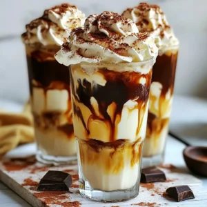 For a great Spiked Baileys Iced Coffee, you need a strong coffee base. Here&rsquo;s what you&rsquo;ll need: - 2 cups strong brewed coffee, cooled This coffee gives your drink a rich flavor. Make sure it&rsquo;s strong enough to stand up to the sweet creaminess of the other ingredients. Next, we add some creaminess to our drink. These ingredients will elevate the taste: - 1 cup milk (any variety, dairy or plant-based) - 2 tablespoons rich chocolate syrup - 2 tablespoons mocha-flavored coffee creamer - 1 tablespoon pure vanilla extract The milk adds smoothness, while the chocolate syrup and mocha creamer pack in flavor. The vanilla extract ties it all together with a lovely aroma. To sweeten your iced coffee, choose any of these: - 1 tablespoon sweetener of your choice (sugar, honey, or agave syrup) - Ice cubes - Whipped cream (for a sumptuous topping) - Chocolate shavings or a light dusting of cocoa powder (for garnish) Adjust the sweetness to your taste. The whipped cream on top makes it feel special, and the chocolate shavings add a touch of elegance. This Spiked Baileys Iced Coffee is not just a drink; it&rsquo;s an experience you can enjoy on a warm day. {{ingredient_image_2}} Start by brewing strong coffee. Let it cool down until it is not hot. In a medium mixing jug, pour in the cooled coffee. Add in one cup of milk. Feel free to use dairy or any plant-based milk. Next, mix in two tablespoons of rich chocolate syrup. Then, add two tablespoons of mocha-flavored coffee creamer. This will give it a nice, sweet taste. Now, add one tablespoon of pure vanilla extract for extra flavor. Finally, if you want it sweeter, mix in one tablespoon of your favorite sweetener. Stir everything well until the chocolate syrup blends in fully. Take two tall glasses and fill them with ice cubes. You want them really cold! Now, pour the coffee mixture over the ice. Make sure to share it equally between the two glasses. This drink looks great when it is chilled. Now comes the fun part! Top each glass with a generous dollop of whipped cream. Let it spill a bit over the sides for a tempting look. For the final touch, sprinkle some chocolate shavings or dust with cocoa powder on top of the whipped cream. This adds a delicious finish to your drink. Serve it right away with a straw or a spoon. Enjoy your spiked Baileys iced coffee! Select a strong brew for your iced coffee. I recommend using a dark roast coffee. It gives your drink a rich flavor. Brew it fresh and let it cool before mixing. You can also use cold brew for a smoother taste. This option saves time and cuts acidity. Add extra flavor with simple ingredients. Try rich chocolate syrup for a sweet touch. Mocha-flavored coffee creamer adds depth and creaminess. Don&rsquo;t forget vanilla extract; it gives warmth to your drink. You can adjust the sweetness by using honey or agave syrup. Taste it as you go! Make your iced coffee visually appealing. Use tall glasses filled with ice cubes. Pour your coffee mixture over the ice for a vibrant look. Top it with fluffy whipped cream. Finish with chocolate shavings or cocoa powder for flair. A colorful straw adds fun and invites sips! Pro Tips Use Fresh Coffee: For the best flavor, use freshly brewed coffee. Let it cool to room temperature before mixing with other ingredients. Experiment with Creamers: Try different flavored creamers to customize your drink. Hazelnut or caramel can add a unique twist. Chill Your Glasses: For an extra refreshing experience, chill your glasses in the freezer for a few minutes before serving. Make It a Dessert: Add a scoop of vanilla ice cream instead of whipped cream for a decadent dessert version of this drink. {{image_4}} You can easily make this drink dairy-free. Use almond milk, oat milk, or coconut milk instead of regular milk. These plant-based options taste great with the coffee and chocolate. They also add a fun twist. You still get that creamy texture without any dairy. Want to mix it up? Try adding flavored syrups like caramel or hazelnut. You can also switch the chocolate syrup for white chocolate syrup for a sweeter taste. If you love spices, a pinch of cinnamon or nutmeg gives a warm kick. These changes let you create your perfect drink. If you prefer a non-alcoholic version, skip the Baileys. Use extra mocha-flavored creamer to keep the rich taste. You can also add a splash of vanilla extract for a sweet touch. This way, anyone can enjoy your iced coffee delight without the alcohol. If you have leftover spiked Baileys iced coffee, store it in the fridge. Use a sealed jar or an airtight container. It stays fresh for up to two days. Make sure to keep it away from strong smells. For a quick refresh, add ice to your iced coffee before you drink it. If you want it warmer, gently heat it on the stove. Stir it well to mix. Avoid boiling, as this can change the taste. Store strong brewed coffee in the fridge for up to one week. Keep milk in the coldest part of your fridge. Chocolate syrup and creamer last longer when stored in a cool, dark place. Always check expiration dates for the best flavor. Yes, you can use decaf coffee. It gives you the same great taste without the caffeine kick. If you want a refreshing drink at night, decaf is perfect. Just brew it strong and cool it down. Enjoy your chilled coffee without worry. If you need a substitute for Baileys, try using Irish cream liqueur. You can also mix equal parts of cream and sweetened coffee. For a non-alcoholic option, blend chocolate syrup and cream. Each choice brings a unique flavor to your iced coffee. You can store your iced coffee in the fridge for up to two days. Use a sealed container to keep it fresh. However, the taste may change over time. For the best flavor, enjoy it within a day. If you want to keep it longer, consider freezing it in ice cube trays. In this blog post, we explored how to make perfect iced coffee. We covered key ingredients like coffee bases, dairy, and sweeteners, and provided step-by-step instructions. I shared tips to choose the best coffee and ways to enhance flavors. We even discussed dairy-free options and how to store leftovers. Remember, the right ingredients and techniques make a big difference. Enjoy your iced coffee experience, and don&rsquo;t hesitate to get creative with flavors and presentations. A little twist can make it even better!